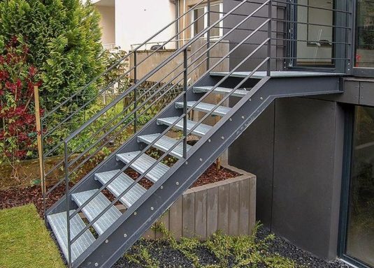 Metalltreppe in Sarstedt